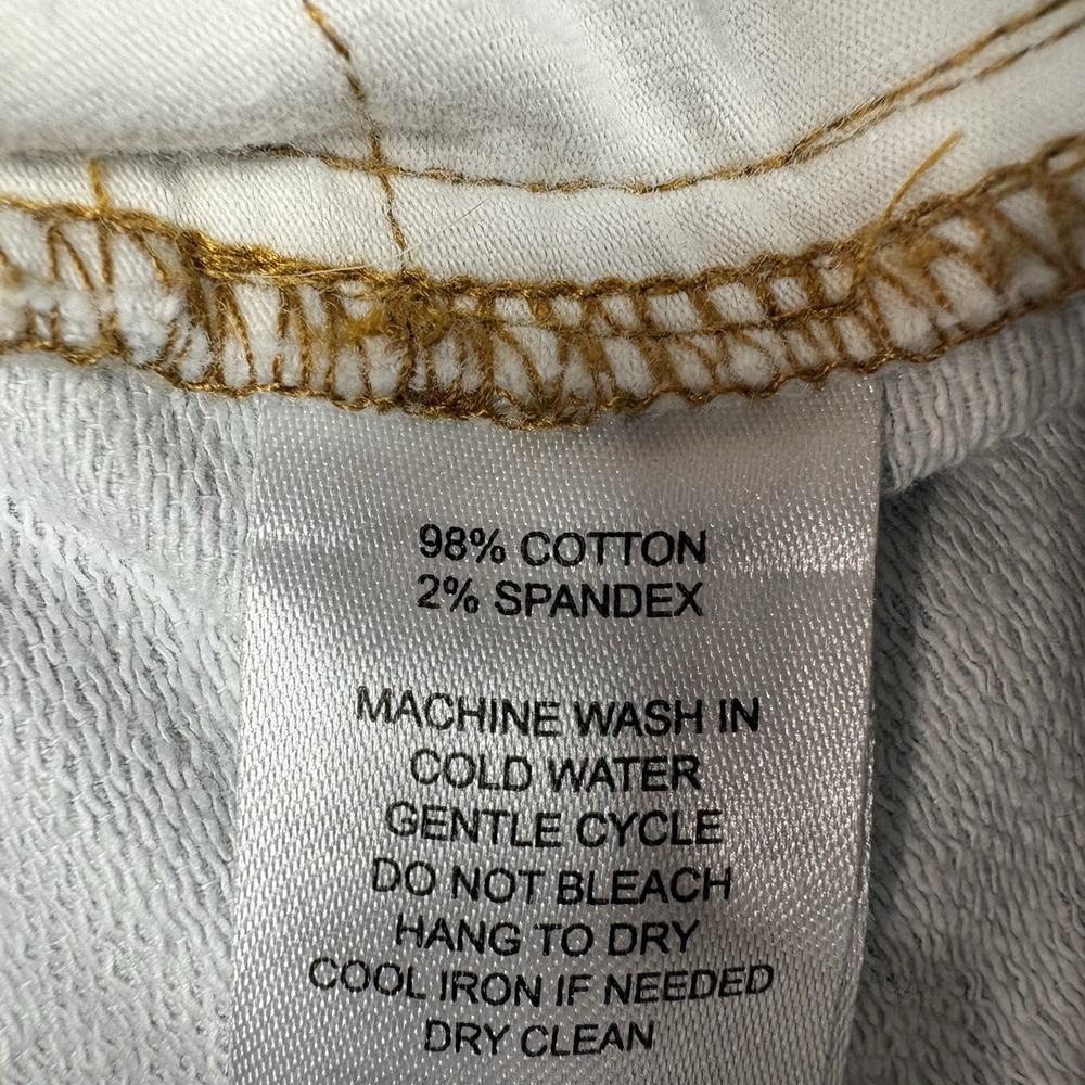 Joie Light Wash Wide Leg Jeans Size Large High Rise Cotton Blend Lightweight - Picture 6 of 10